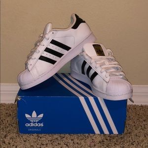Adidas Originals Superstar - White with black